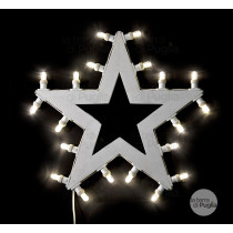Luminaria a forma di stella