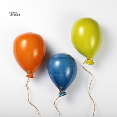 Farbige Keramikballons