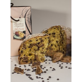 Panettone artigianale fichi e cioccolato