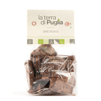 Mostaccioli al cioccolato, dolce tipico del Salento