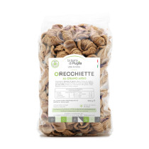 Orecchiette mit verbranntem Weizen