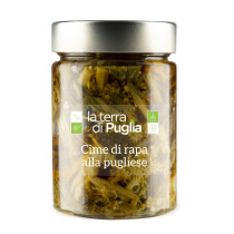 Turnip greens in oil