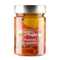 Peperoni in agrodolce, prodotto tipico pugliese