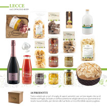 Weihnachtsessenkörbe, BOX9 für die Stadt Lecce