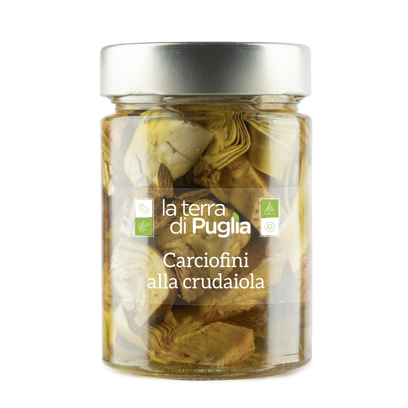 Carciofi sott'olio alla crudaiola