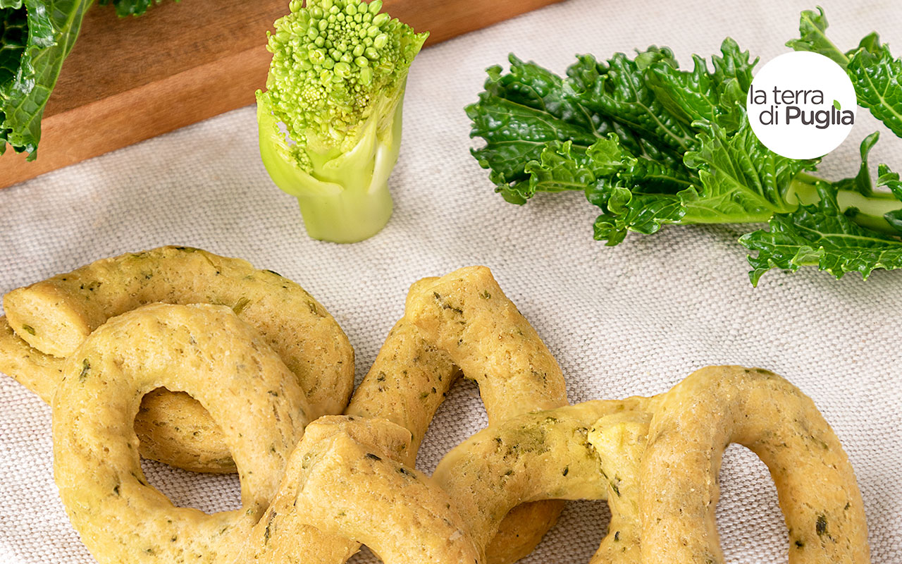 taralli alle cime di rapa