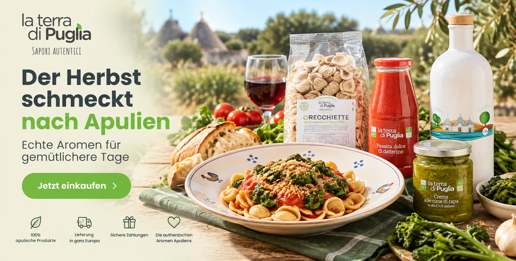Der Herbst schmeckt nach Apulien