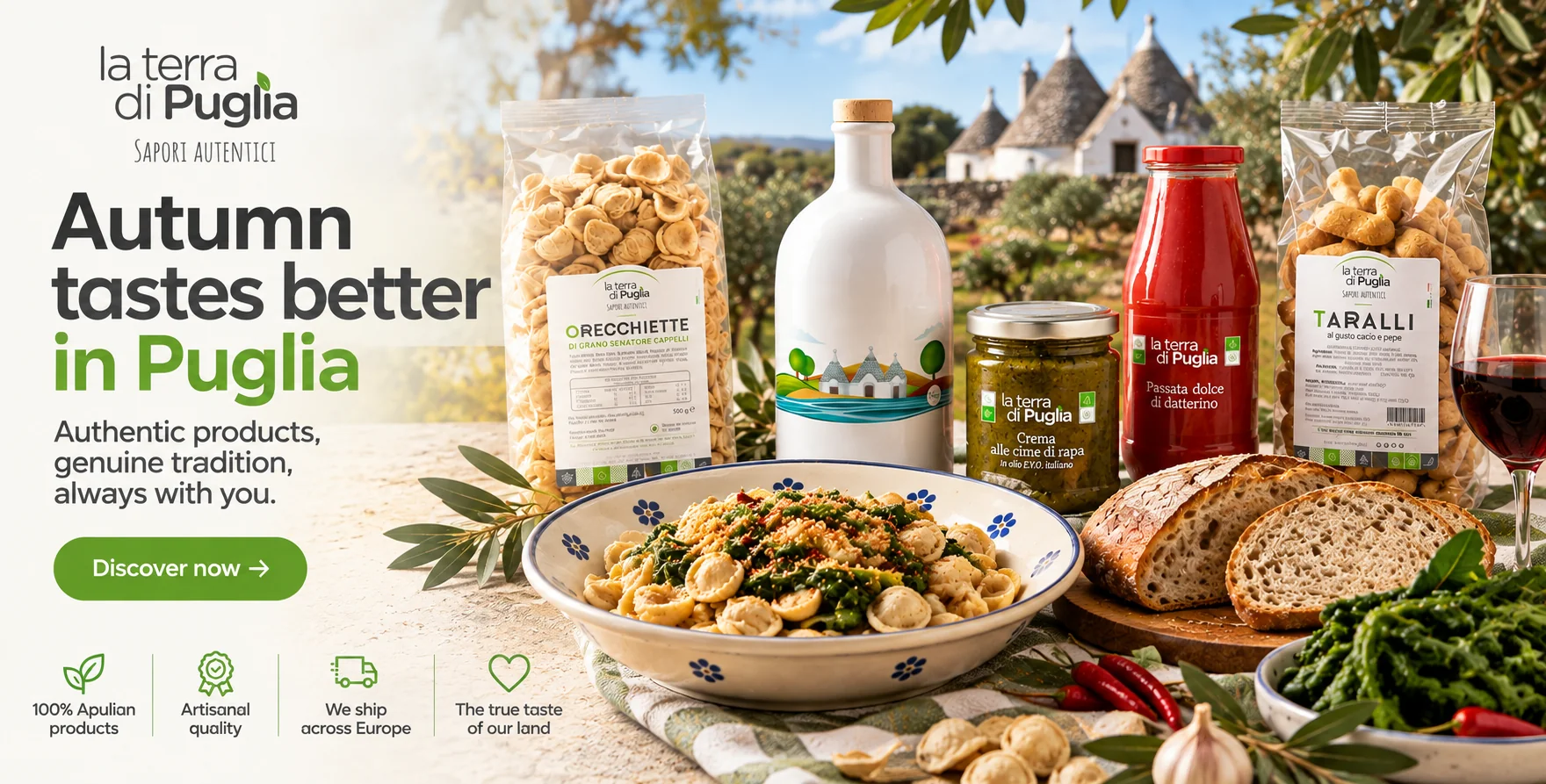 Autumn tastes better in Puglia